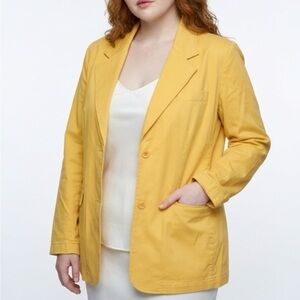 Vintage Liz Claiborne Women's Blazer, Cotton Twill